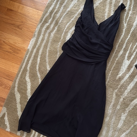 J. Crew Dress Size petite small 100% silk chiffon - Picture 5 of 6